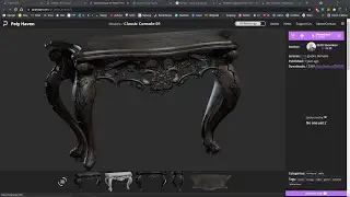 Video Guide - How to Download Free 3D Models, Easy, Fast from Polyhaven, Blender Import Export