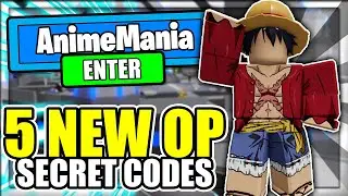 ALL *5* NEW SECRET OP CODES! Anime Mania Roblox