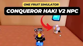 Conqueror Haki V2 NPC Location - Roblox One Fruit Simulator