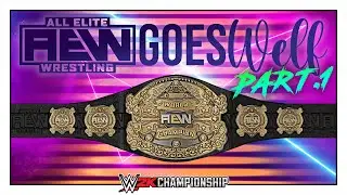 WWE2K | AEWgoesWELF PART 1 | CREATION | CatchoMania