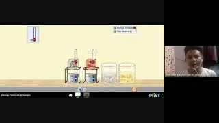 Virtual lab energy forms and changes