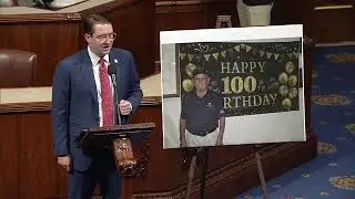 Rep. McDowell Honors WWII Vet Glenn Hoffner On the House Floor
