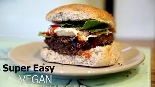 VEGAN BURGER RECIPE - QUICK AND EASY!