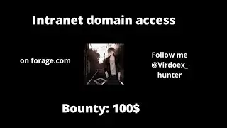 Bug Bounty Poc: Intranet domain access