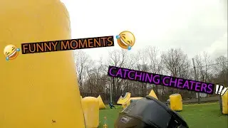 😱CATCHING CHEATERS😱/ 🤣FUNNY PAINTBALL MOMENTS🤣