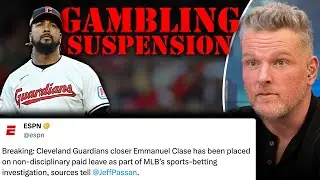 Another Guardians Pitcher Suspended In Gambling Investigation... | Pat McAfee Show