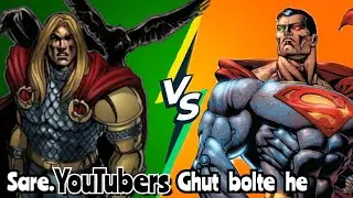 rkt vs cas | Rune king thor vs cosmic armour superman | Rkt vs cas | cas vs Rkt !