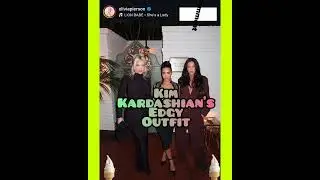🔥 Kim Kardashian's Edgy Outfit Gone Wrong: Celebrity Reality TV Star News Tea