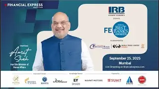 Amit Shah Live: FE India's Best Bank Awards 2025 with Union Home Minister, Amit Shah