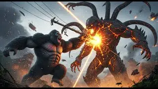KONG vs LEVIATHAN Awakening of the Ancient Titan! 🦍⚡🌋 The Most Devastating Battle on Skull Island!