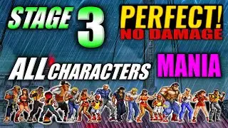 Streets of Rage 4 Stage 3 Perfect No Damage Mania ALL Characters V5