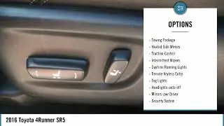 2016 Toyota 4Runner SR5 Used MP2955