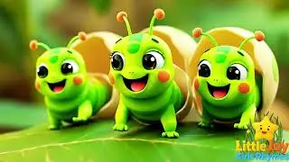 Life Cycle of a Butterfly 🦋 | Fun Song for Kids | Little Joy Kids Rhymes