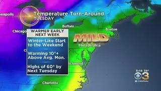 Philadelphia Weather: When To Expect Temperatures Near 60 Degrees