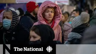 Thousands of refugees pour into Poland from Ukraine daily