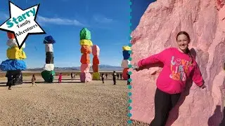 Starry Family Adventures | Seven Magic Mountains | Trip 14:  Activity 21: Nevada