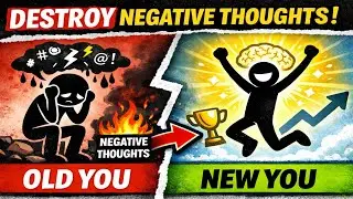 How To DESTROY Negative Thoughts (Rewire Your Brain FAST)