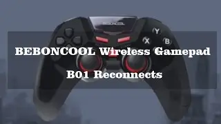 BEBONCOOL Wireless Gamepad B01 Reconnects