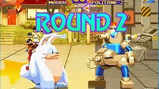 Waku Waku 7 [MUGEN] - Mauru vs Politank-Z