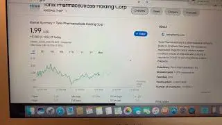 🔴 Tonix Pharmaceuticals Holding Corp TNXP Stock Trading Facts 🔴