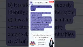 sql questions and answers - 54 