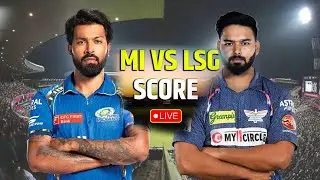 MI vs LSG LIVE | IPL 2025 Match 45 | Mumbai Indians vs Lucknow Super Giants LIVE Score &Gameplay ps5