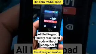 iTel Mobile Factory Reset Code | Easy Hard Reset Without PC #trending #mobilerepair #tech #explore