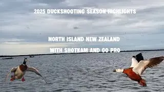 2025 Duckshooting with ShotKam- Waikato New Zealand! 4K