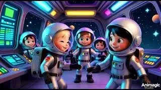 Space Adventure | Learn Planets and Solar System for Kids | Animagic Studio