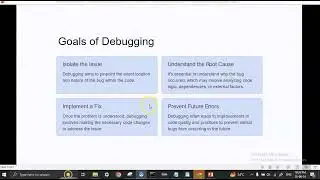 Testing and debugging difference explained