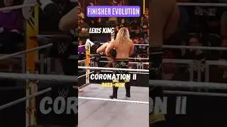 Every FINISHER of Lexis King ! #shorts #wwe