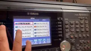 (Giá 500K) Demo Tổng Quan Style Tổng Hợp S750/S950 - Sample Yamaha - LH: 0359781555