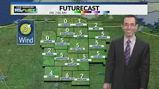 Friday morning gets off to a very cold start