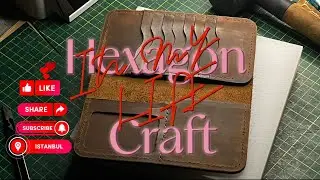 Wallet with multiple money and card pockets (free p-pdf) #handmade