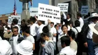 Hmong American protest. mov