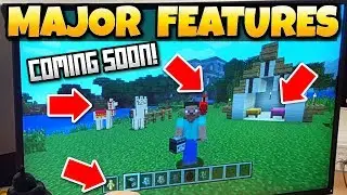Minecraft TU54 HUGE UPDATE REVEAL! PARROTS, LLAMAS, WOODLAND MANSIONS- PS3, PS4, XBOX & SWITCH
