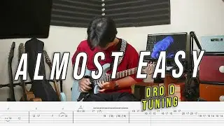 Avenged Sevenfold - Almost Easy Guitar Solo + TAB (DROP D)