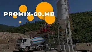 Centrale à Béton Mobile de 60 m³