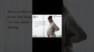 scan QR code to learn about the available pain management options during childbirth