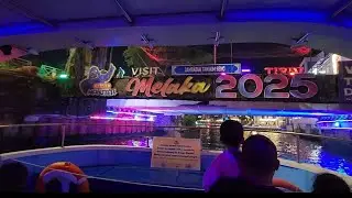 Melaka River Cruise 2025 !🔥⚡️Visit Malacca 2025✨️ Malaysia✨️STUNNING Lights and Seaview🔥Pay RM38⚡️