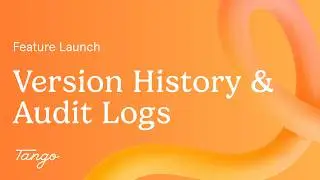 Feature Launch: Version History and Audit Logs