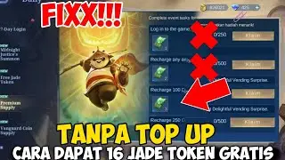 TANPA TOP UP❗CARA MENDAPATKAN 16 JADE TOKEN  GRATIS BURUAN CLAIM EVENT MLBB X KUNG FU PANDA