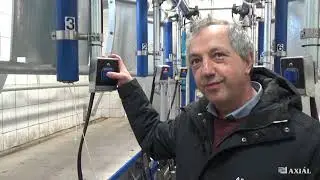 DeLaval halszálkás fejőház bemutató