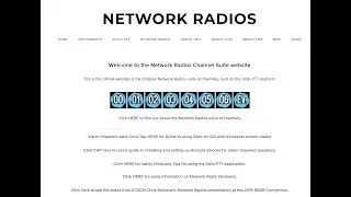 NETWORK RADIOS Channels -ZELLO- PTT APP -Links and info