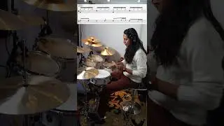Easy Groove and Fill for Beginners! Daily Drumming No. 256 #educational #drumnotation #drums