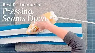 Best Techniques for Pressing Fabric Stripsets with Krista Moser  | Fat Quarter Shop