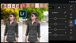 Lightroom Background Colour Change 🔥 | Pro Photo Editing Tutorial #shailesh #editor