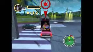 The Simpsons Hit & Run Family Sedan Challenge - level 4 story