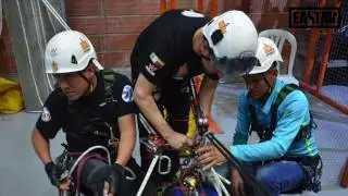 EASTAV & IRATA International. Rescate Industrial, mayo 2016. Formación con el máximo estándar