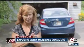 Angie's List: Exposing extra materials scammers